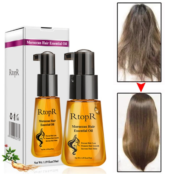 Aceite esencial para el cuidado del cabello marroquí