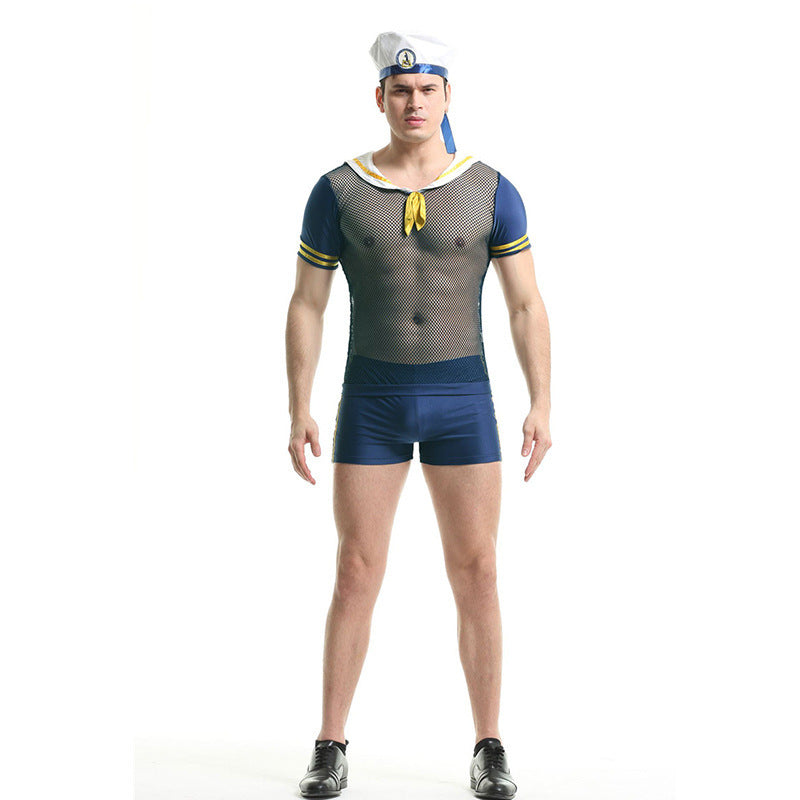 Costume de magicien de la bête de spectacle Swallowtail pour hommes adultes d'Halloween