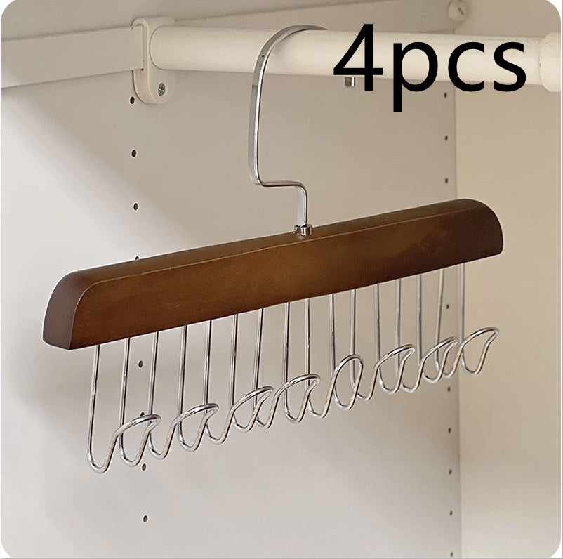 Fantástico perchero para ropa interior de verano con múltiples ganchos para guardar chalecos