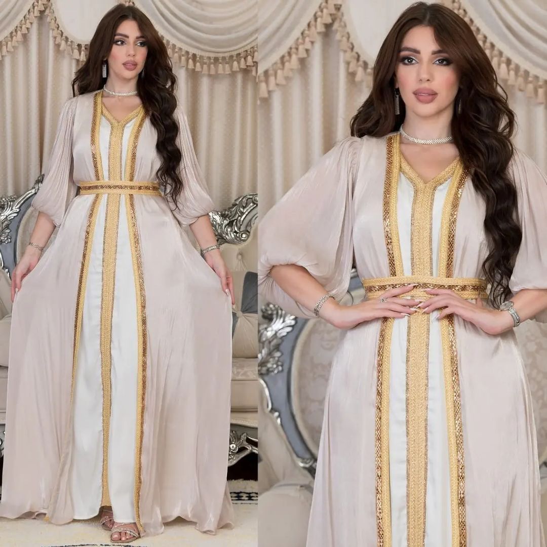 Women's Bright Silk Satin Dress