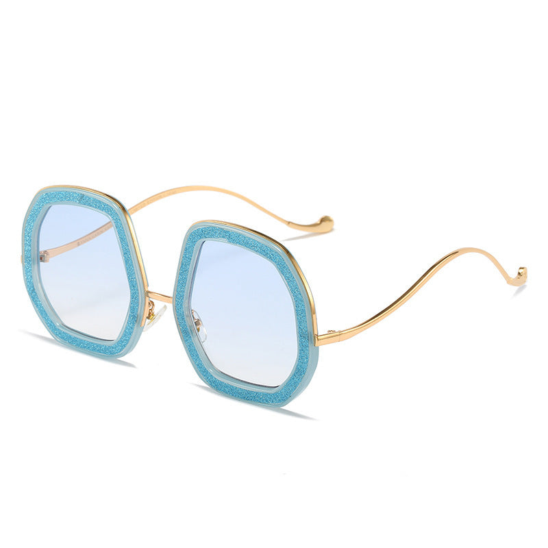 Gafas de sol de moda de marca de moda