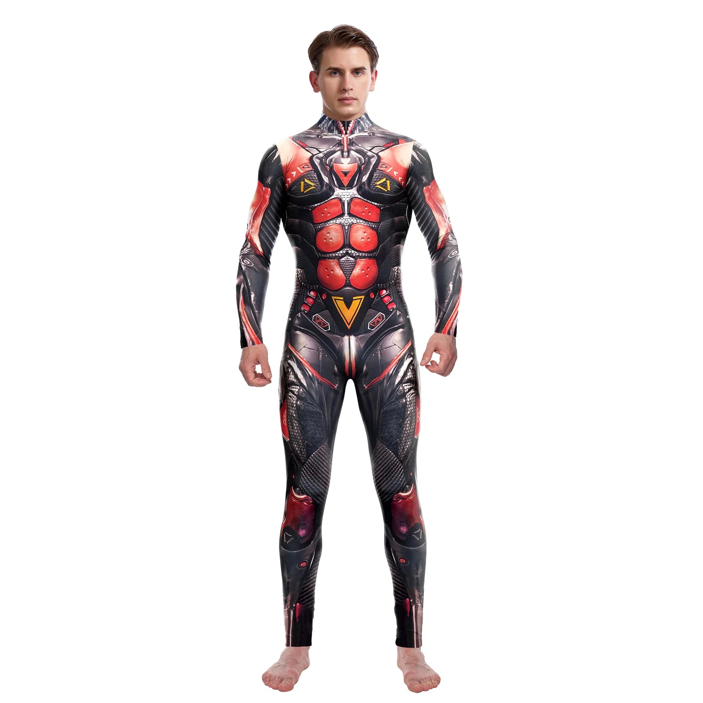 Collants d'Halloween neufs, impression numérique 3D, costume de jeu une pièce pour cosplay