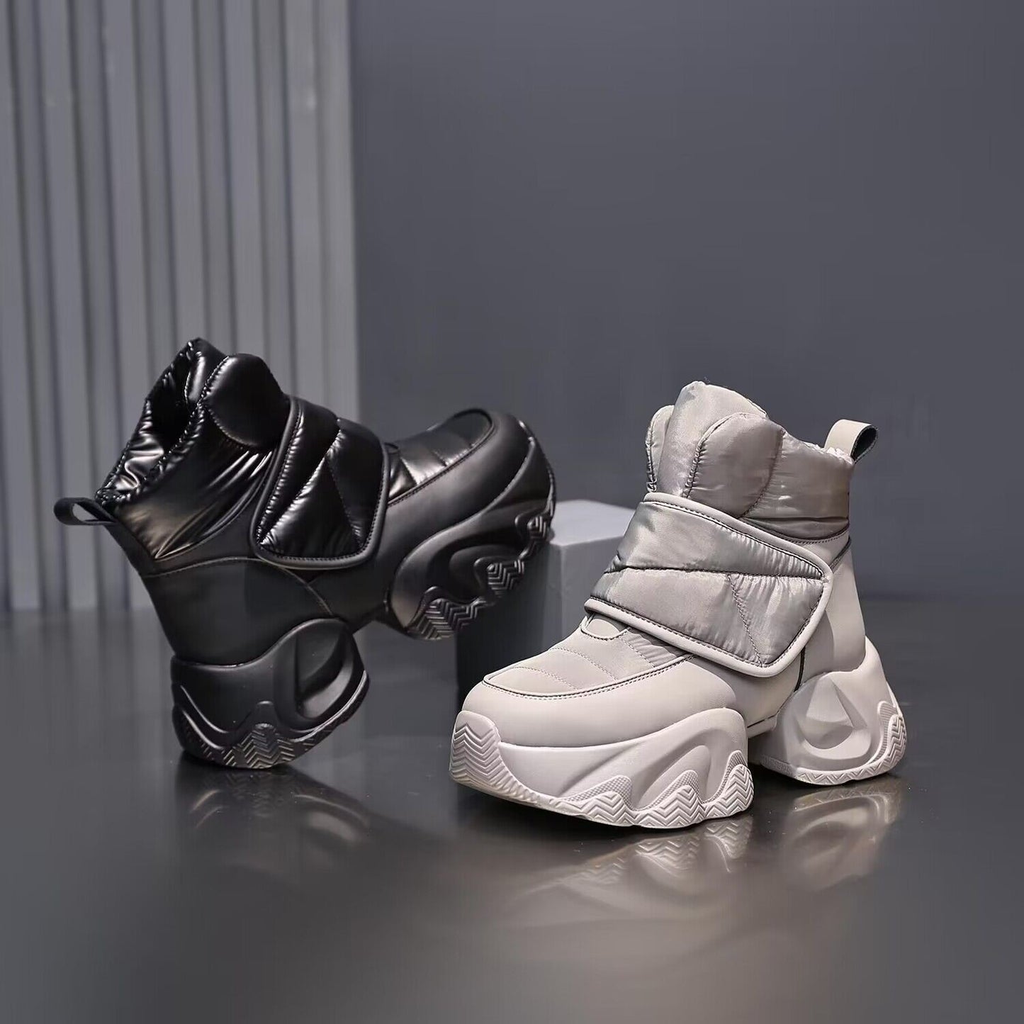 Nuevas botas cortas de plataforma de moda Botas de nieve de moda