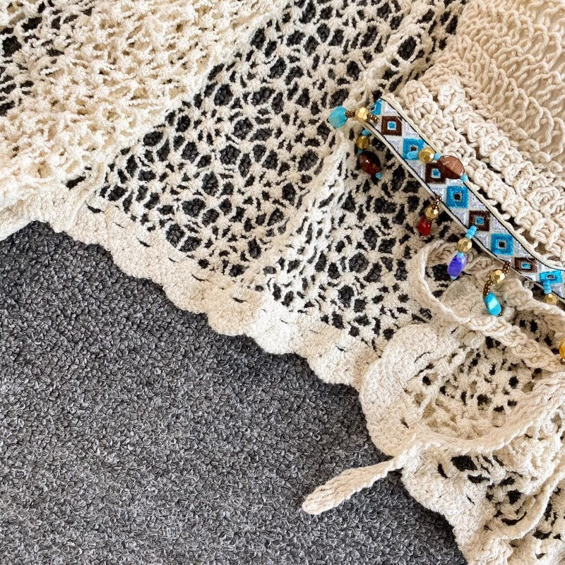Ensemble décontracté avec short au crochet