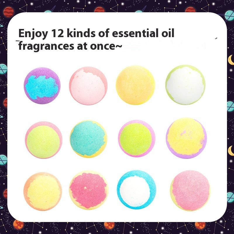 Juego de cajas de sal de baño Starry Sky Bath