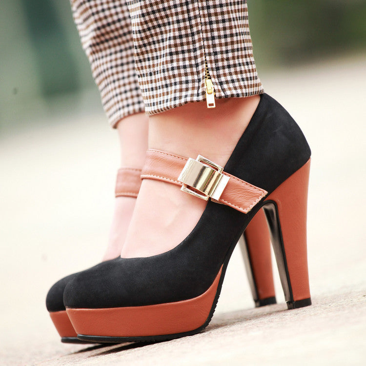 Talons hauts imperméables à velcro
