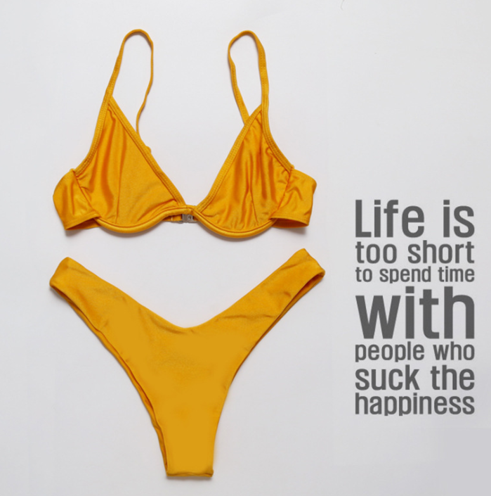 Bikini Traje de baño opcional multicolor sexy