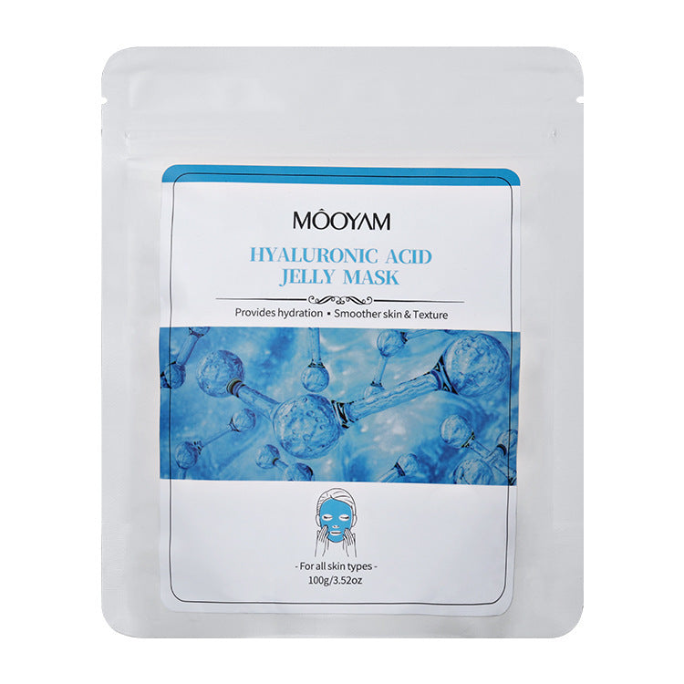 Masque en poudre de cristal de gelée hydratant et réparateur