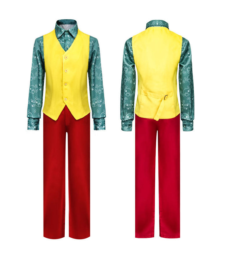Vêtements de clown d'Halloween Wason Joker