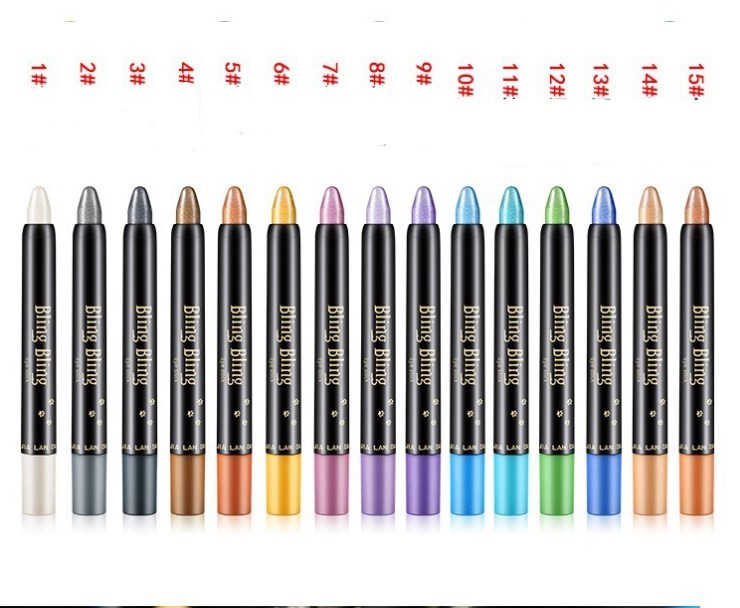 Bolígrafo de perlas de colores.