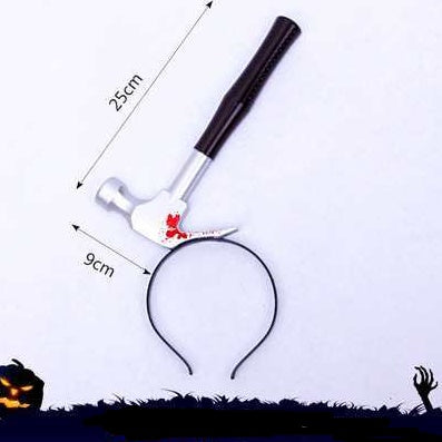 Bandeau d'Halloween avec objet délicat