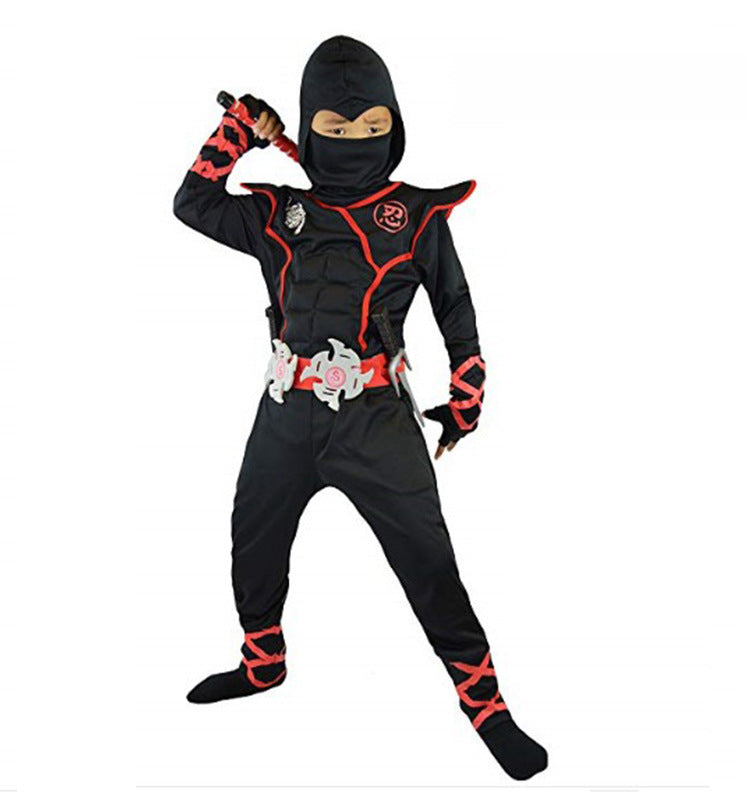 Disfraz de ninja de Halloween para niños