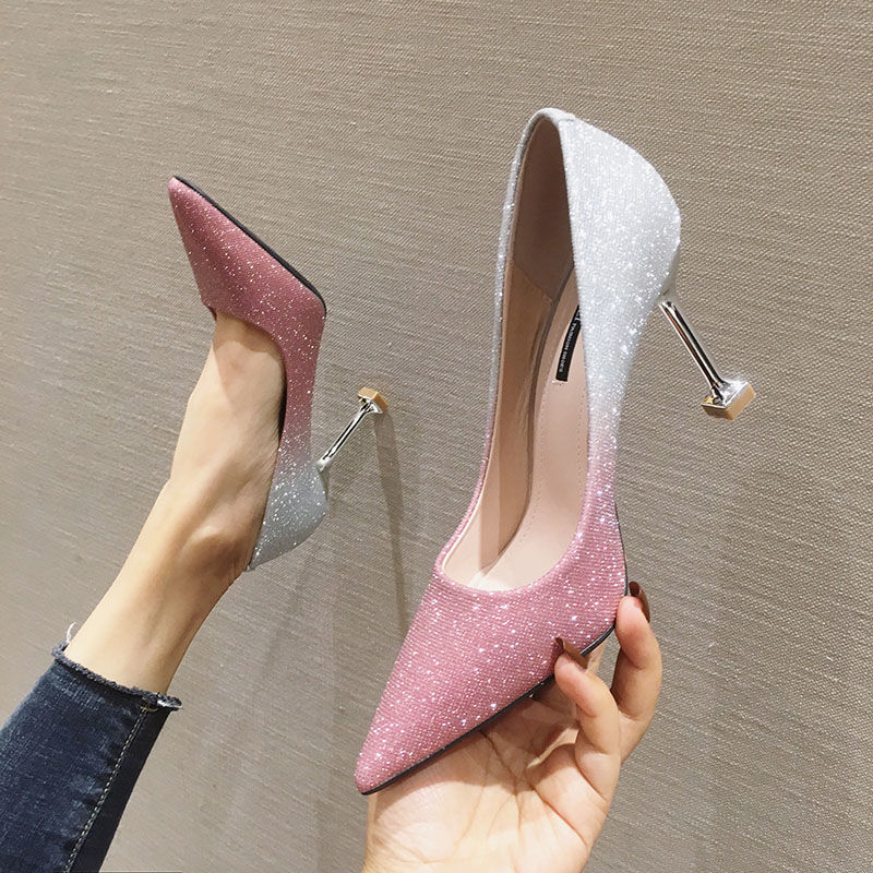 Talons aiguilles pointus sexy dégradés