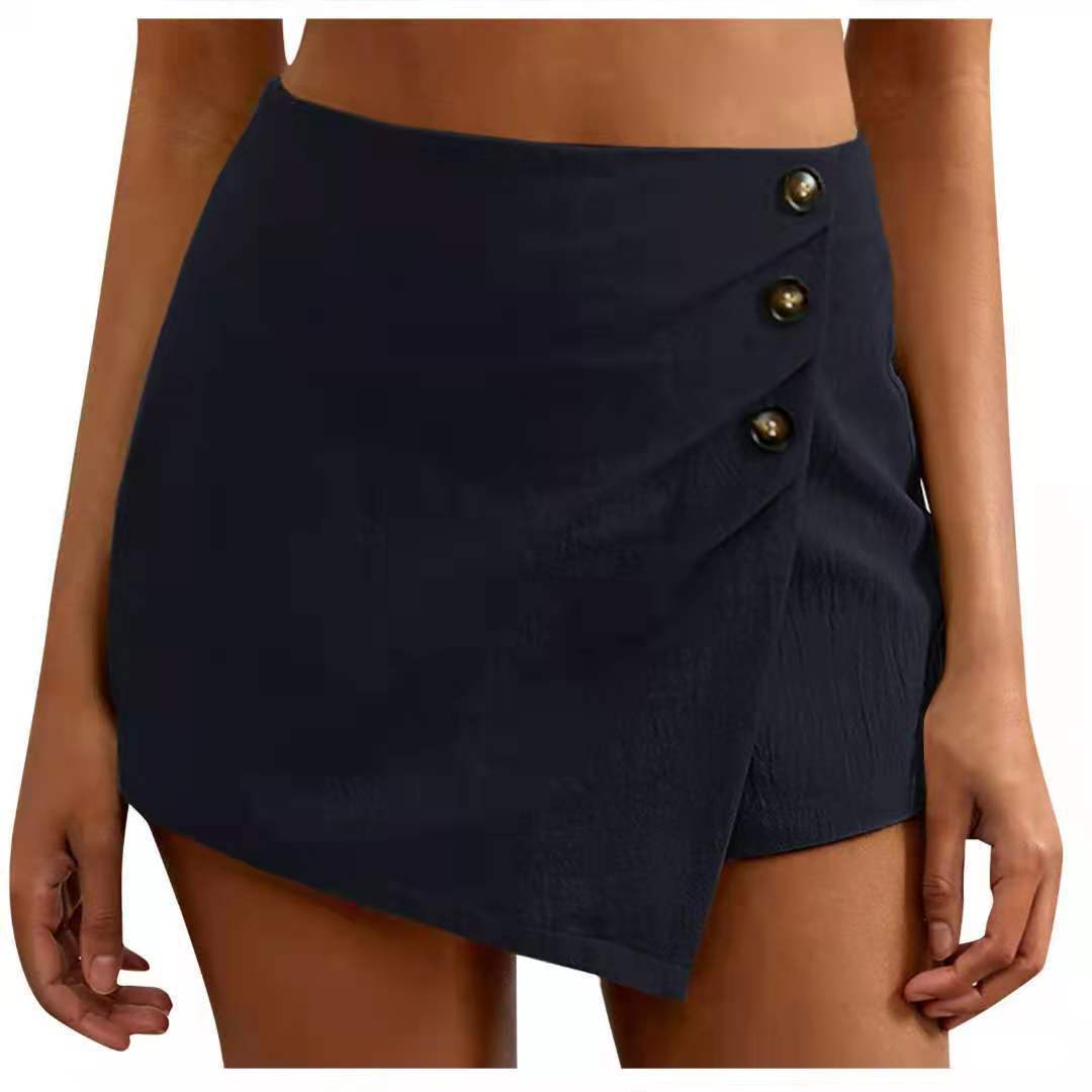 Falda irregular de temperamento viajero