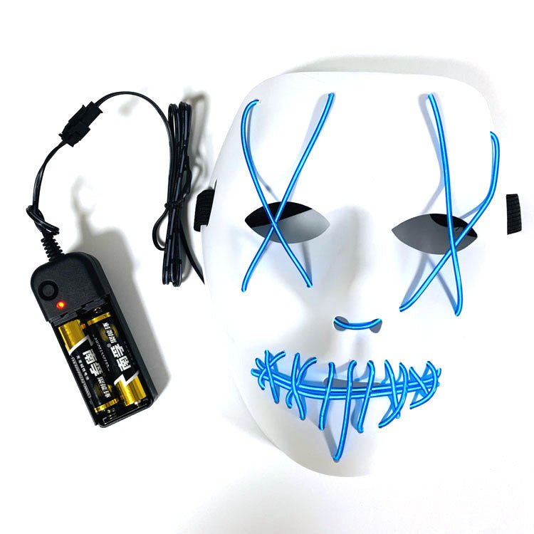 Masque lumineux LED d'Halloween