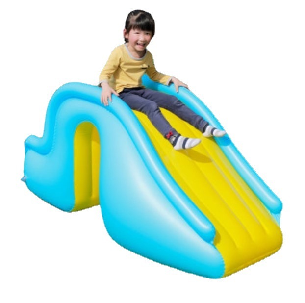 Piscina de bolas al aire libre, tobogán inflable para niños para el hogar