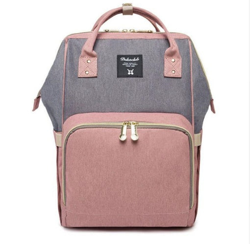 Bolsa de momia multifunción de gran capacidad, paquete materno-infantil, bolso para mujeres embarazadas, mochila para madres
