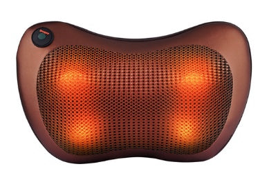 Almohada de masaje multifuncional eléctrica, dispositivo de relajación de cintura y espalda