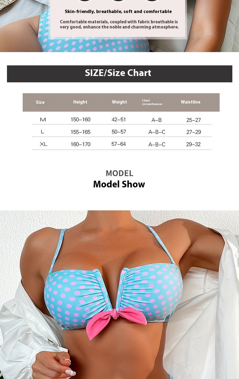 Bikini Halter Femenino Cubre Tu Barriga Con Bikini De Cintura Alta