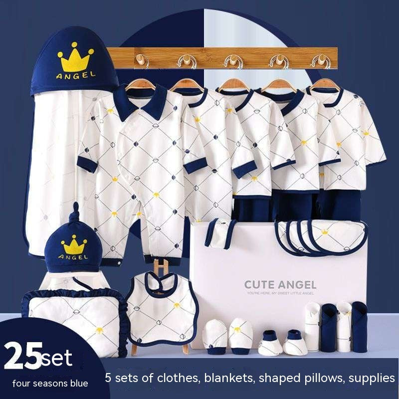 Coffret cadeau pour nouveau-né en pur coton pour bébé