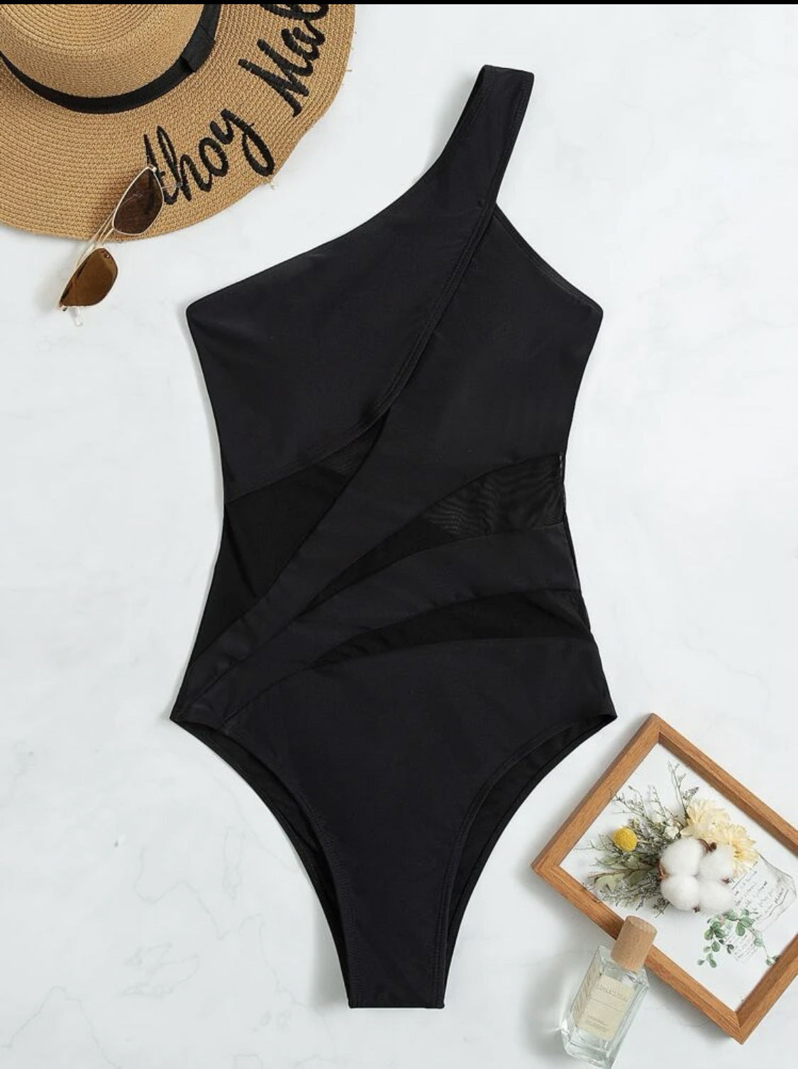 Traje de baño de mujer sexy de color sólido traje de baño de una pieza bikini