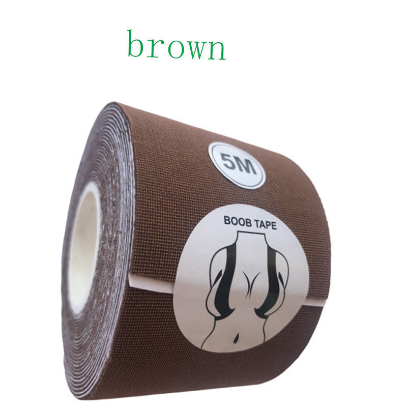 Soutien-gorge invisible anti-bosse avec bande adhésive pour rehausser les mamelons, peut être coupé