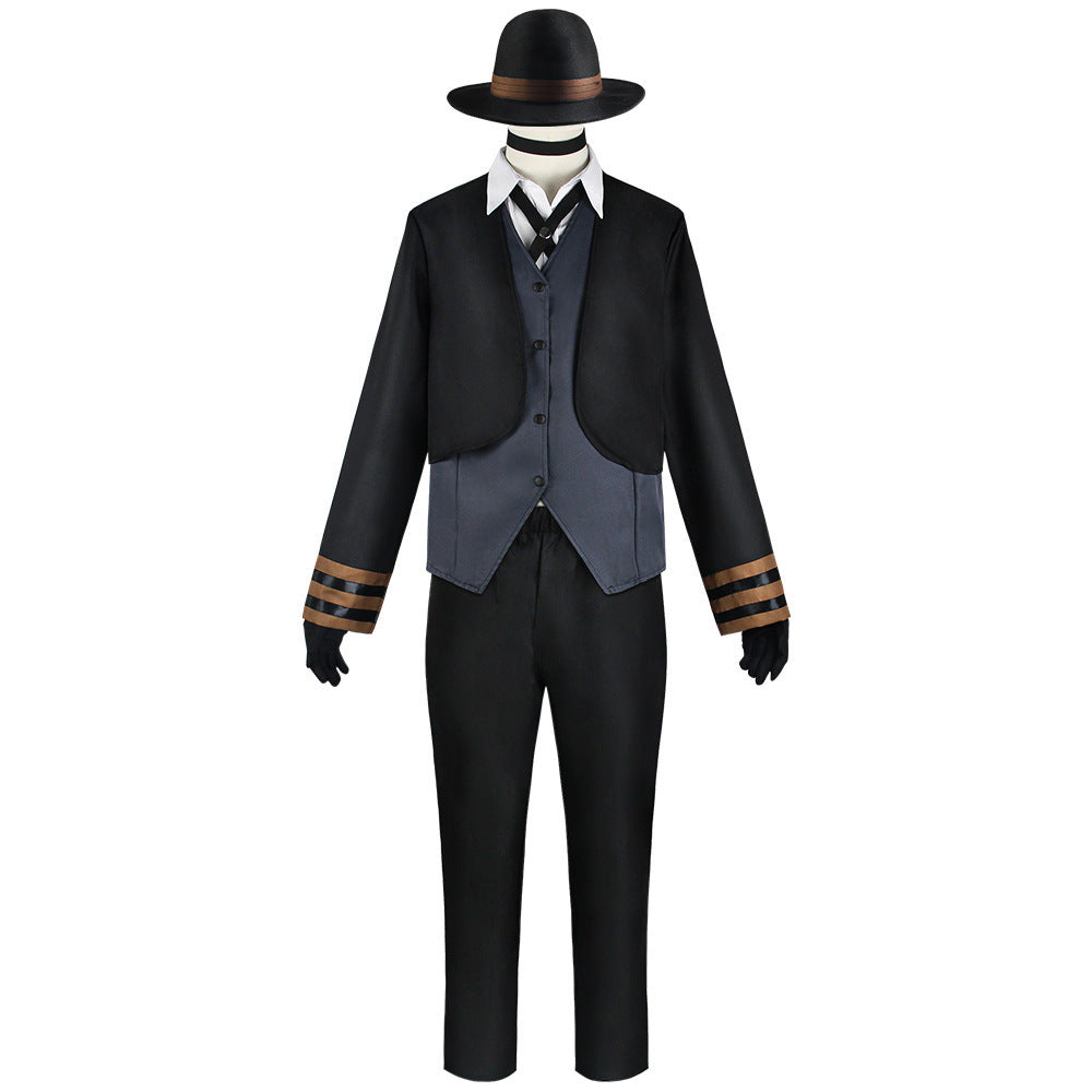 Costume Wenhao Stray Dogs Cos Plaines centrales également cosplay costume de scène