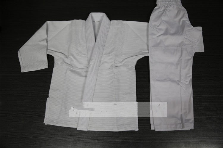 Gi de Jiu-jitsu en blanco estándar universal con personalidad de moda