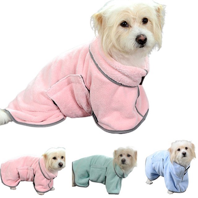 Toalla absorbente de secado rápido para mascotas, bata de baño para perros, toalla de baño para perros y gatos, toalla de secado absorbente de microfibra para mascotas, suministros para mascotas, productos para mascotas