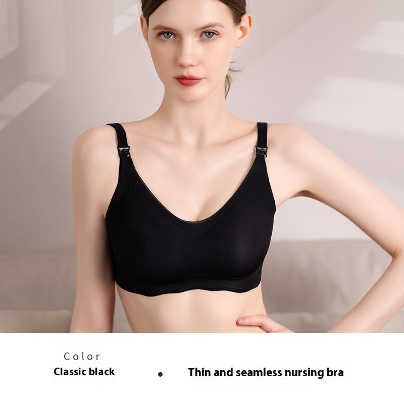 Soutien-gorge d'allaitement fin sans armatures pour femme