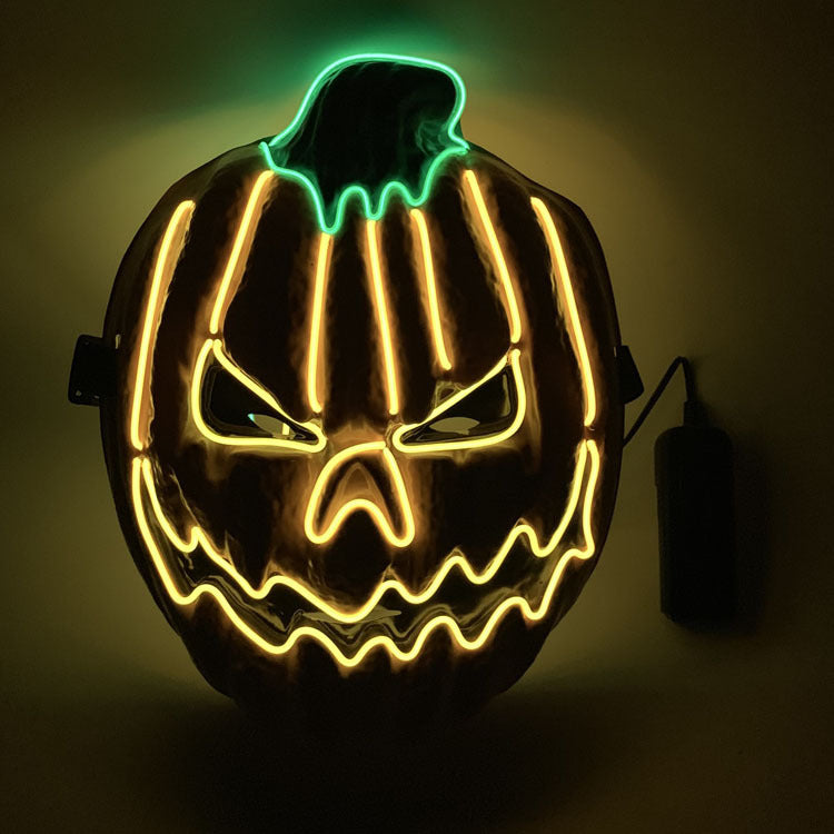 Masque lumineux LED d'Halloween