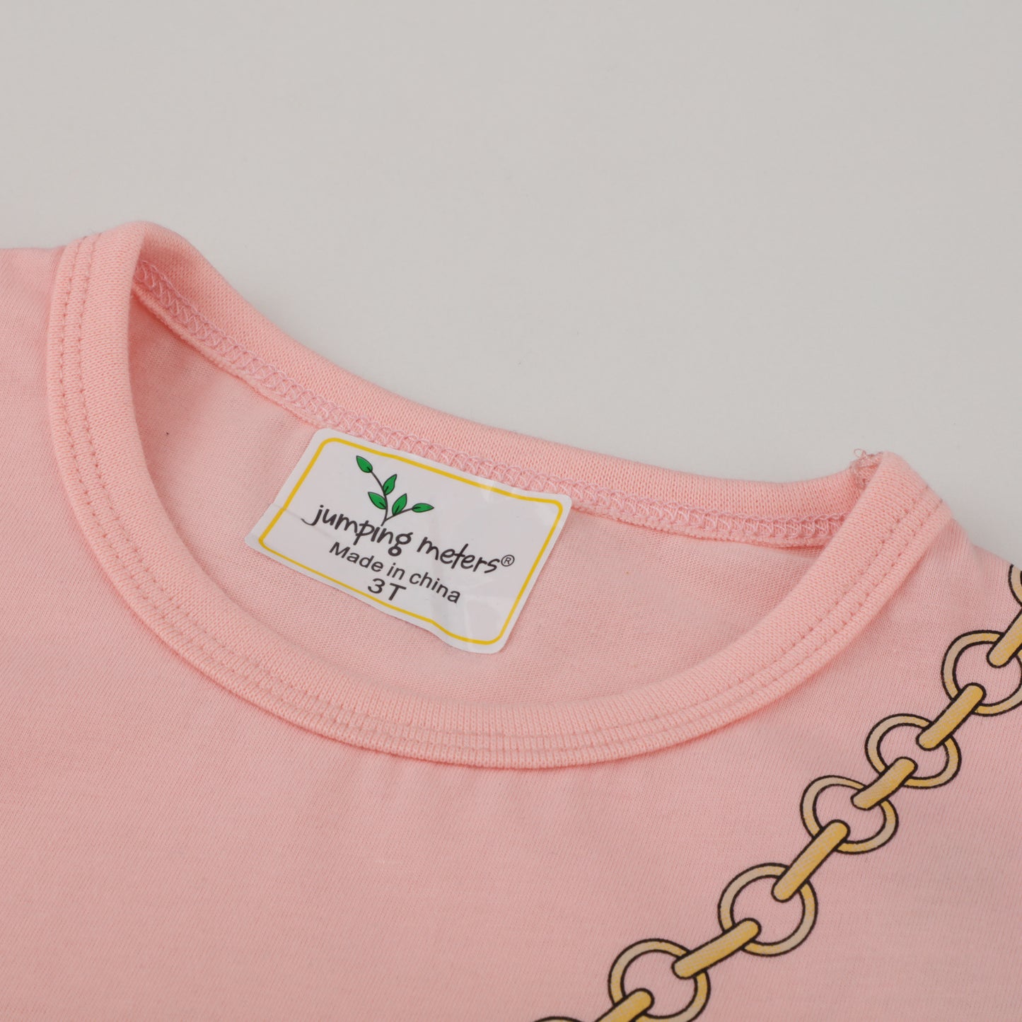Robe trapèze à manches courtes pour fille