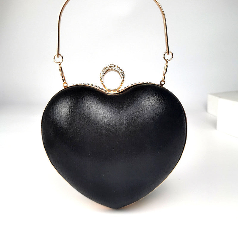 Sac à main pour femme avec pompons et diamants