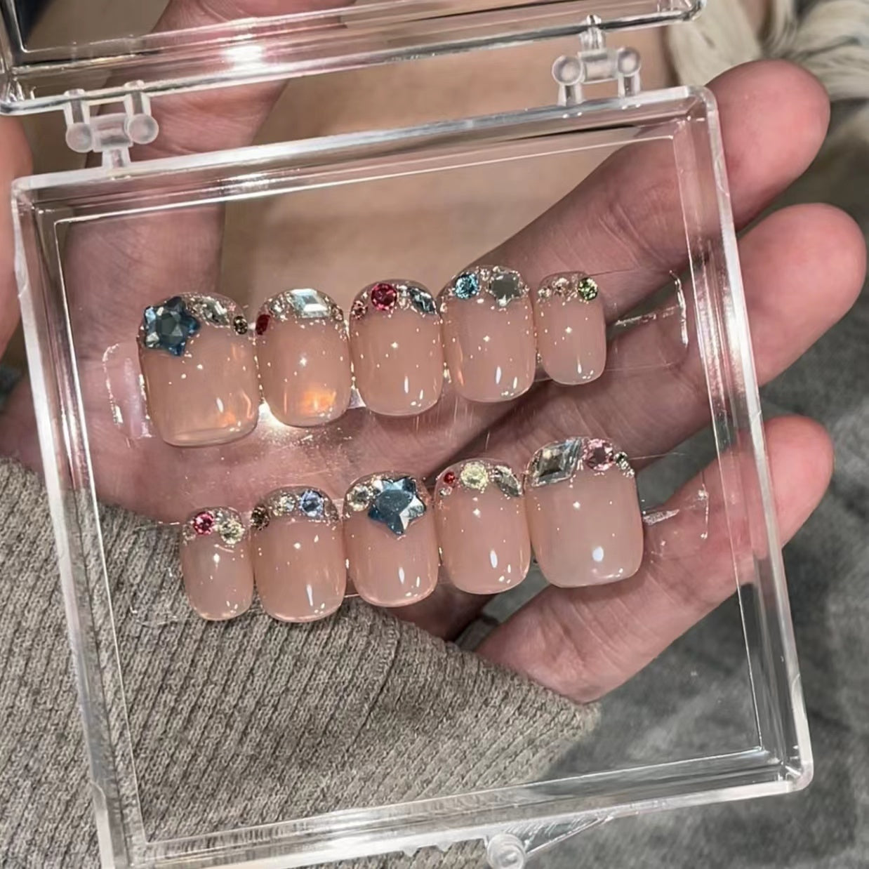 Bout d'ongle court Fingertip Star River