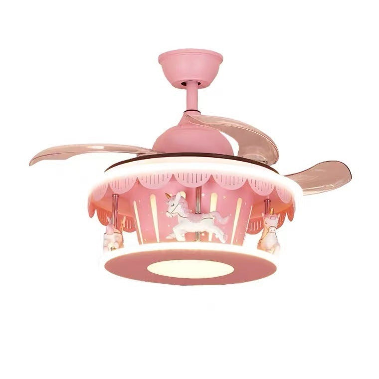 Plafonnier rotatif pour chambre d'enfant ou de fille