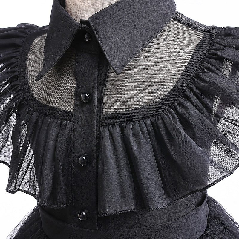 Girls' Mesh Hollow Pettiskirt Merlina Adams