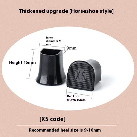 Funda de silicona para el talón con soporte para bolígrafos para zapatos de baile