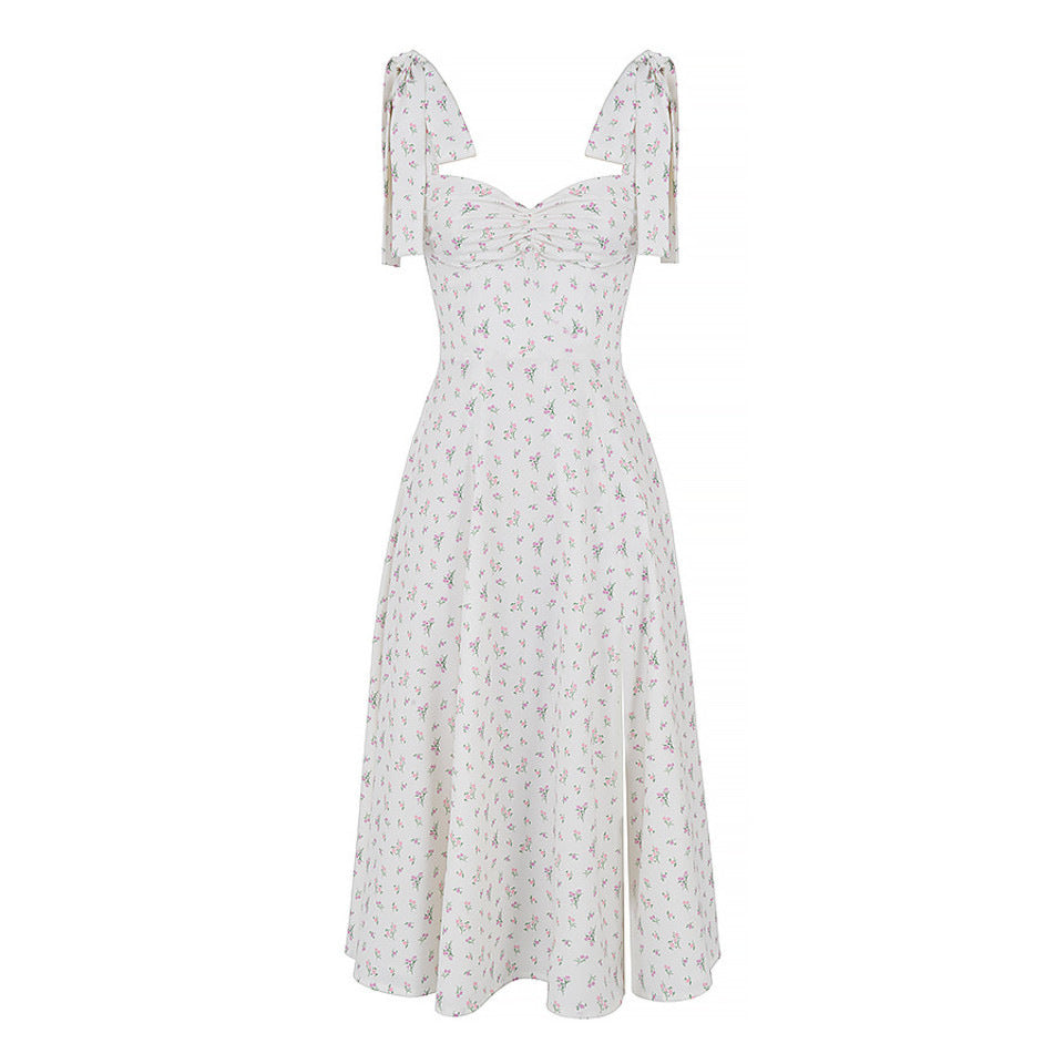 Suspender Dress French Resort Dress
