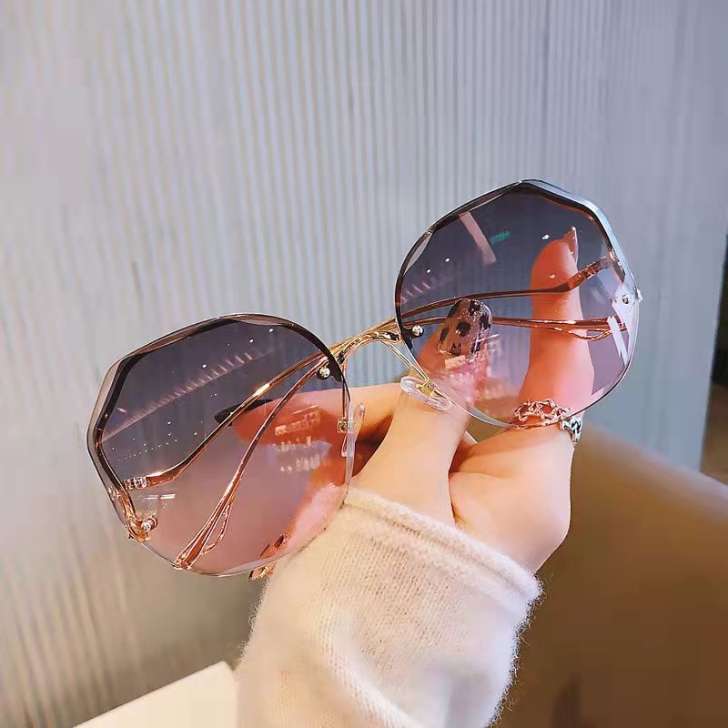 Gafas de sol de moda con protección UV para mujer