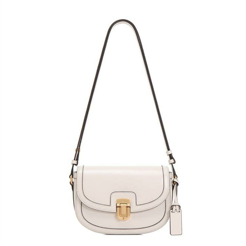 New Saddle Bag Commuter Shoulder Canvas Contrast Color Square Bag