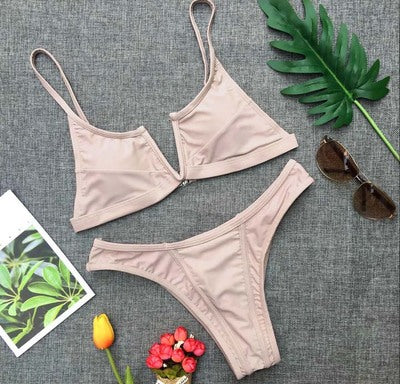 Bikini Traje de baño opcional multicolor sexy
