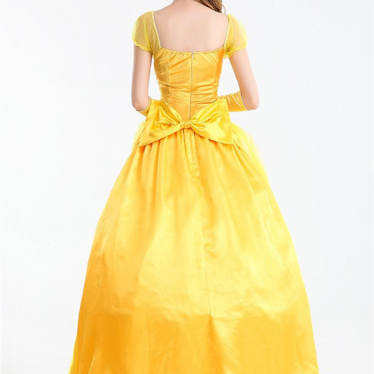 Costume de photographie de princesse Belle pour Halloween
