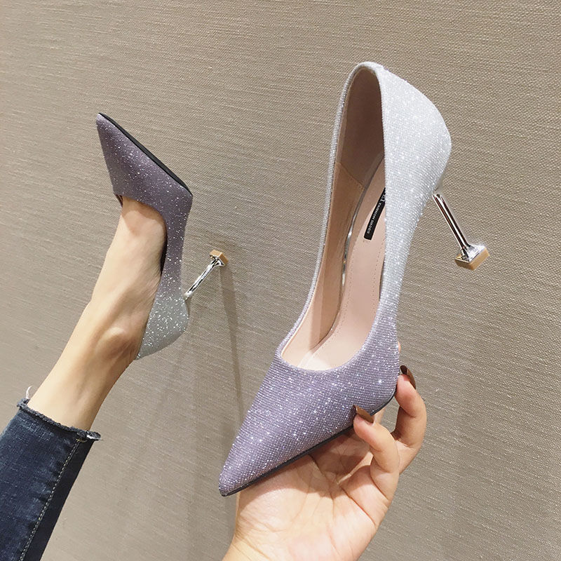 Talons aiguilles pointus sexy dégradés