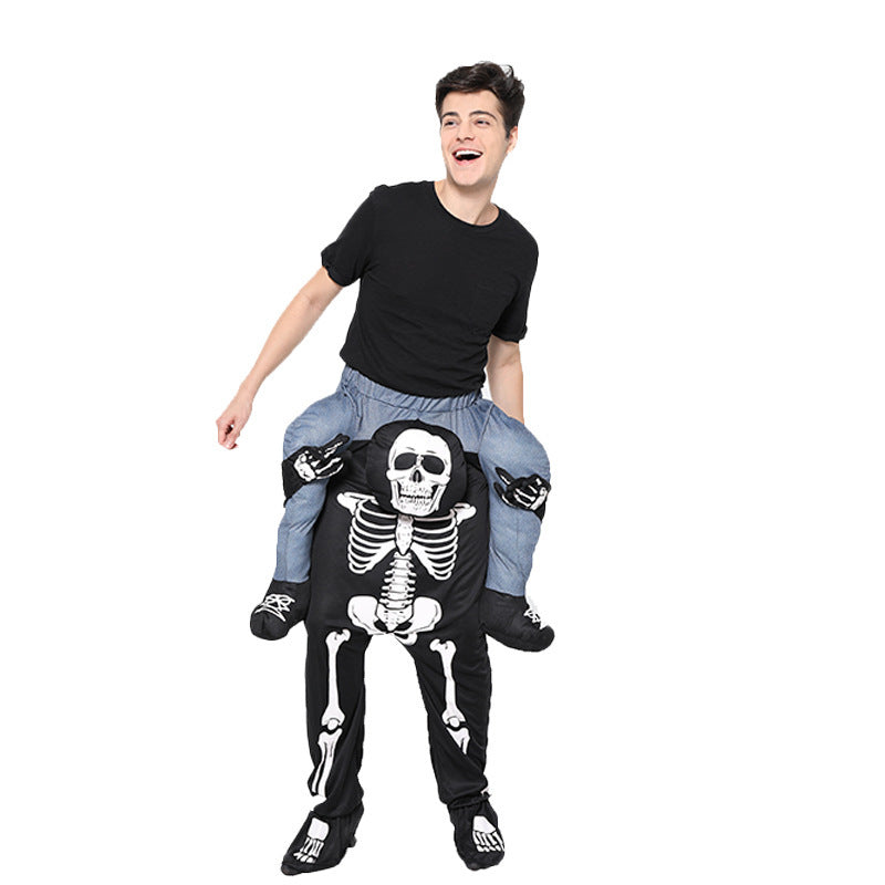 Costume d'Halloween drôle de squelette