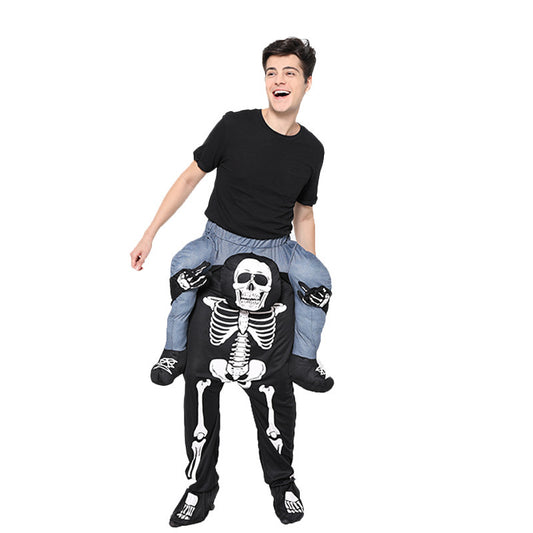 Costume d'Halloween drôle de squelette