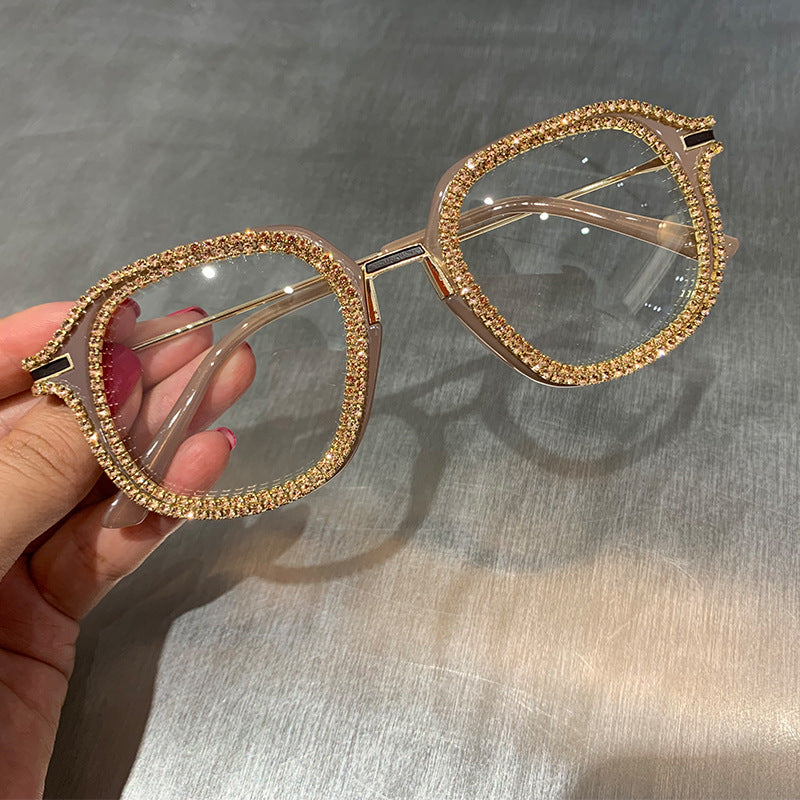 Gafas de sol de diamante UV400