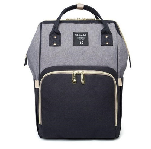 Bolsa de momia multifunción de gran capacidad, paquete materno-infantil, bolso para mujeres embarazadas, mochila para madres