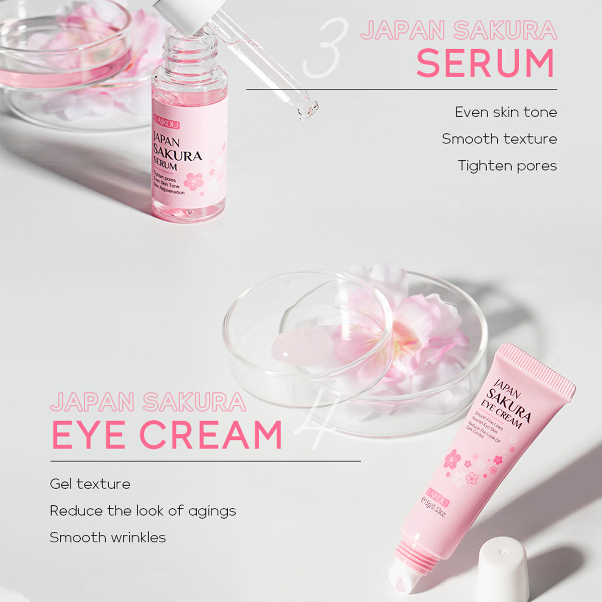Coffret de soins de la peau JAPAN SAKURA