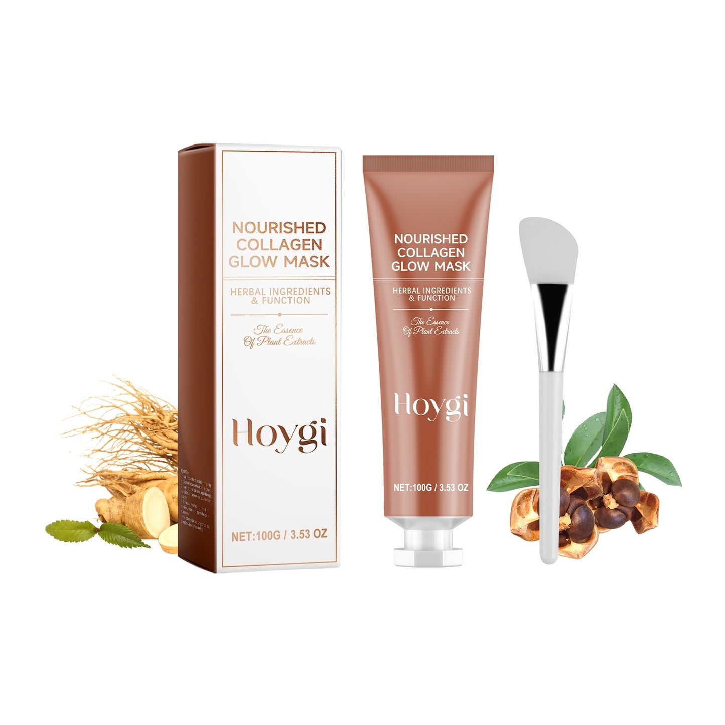 Masque Éclat Nourri au Collagène Hoygi