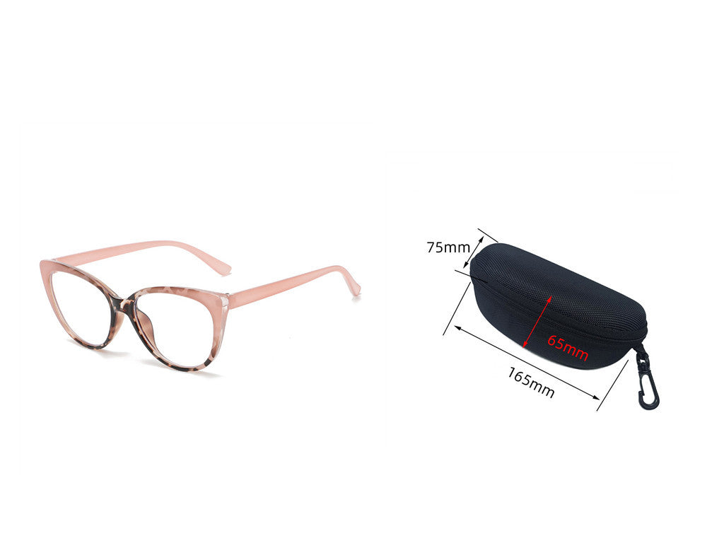Gafas fotocromáticas anti rayos azules de moda para mujer
